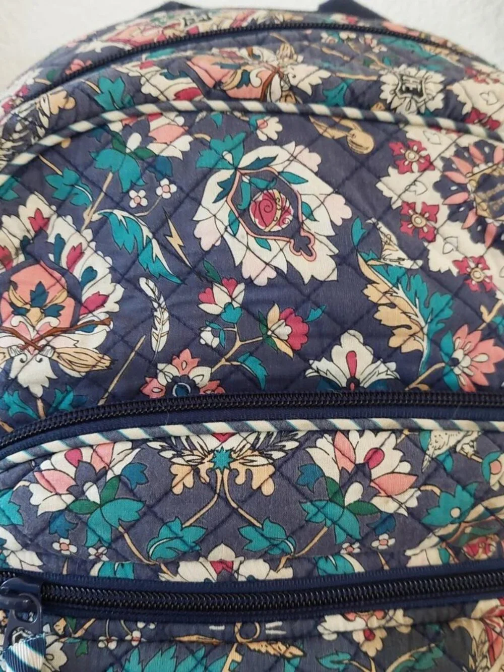 vera bradley Harry Potter Forbidden Forest home of Hogwarts castle backpack #har